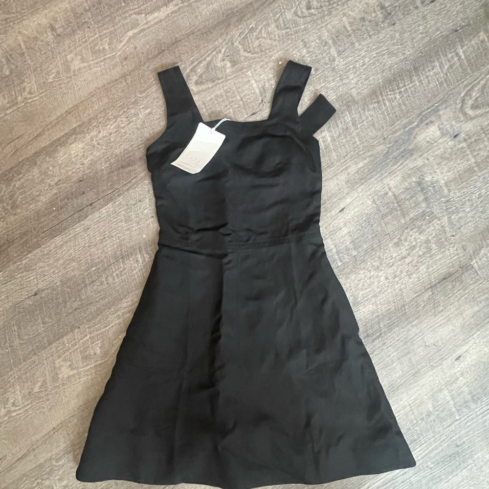 COS Black Mini Dress
